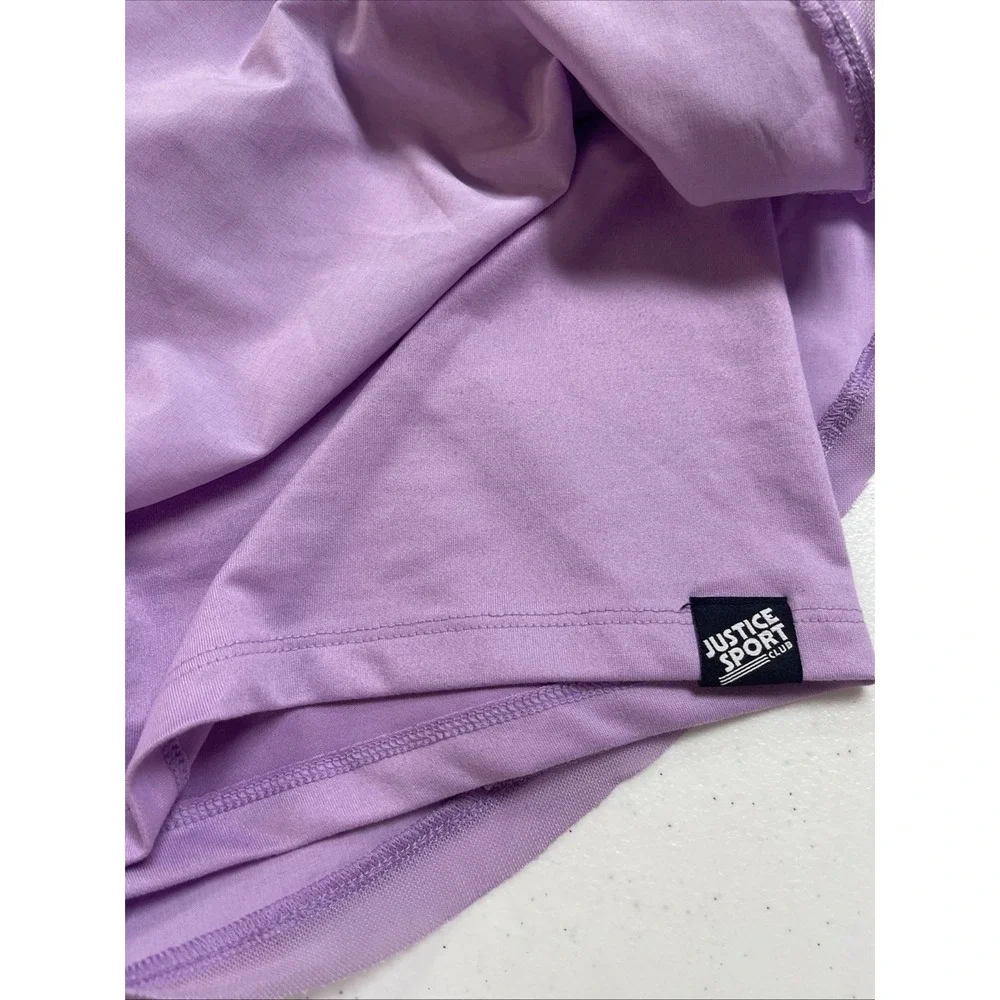 Justice Sport  Girls 14/16 Purple Skort With Shorts